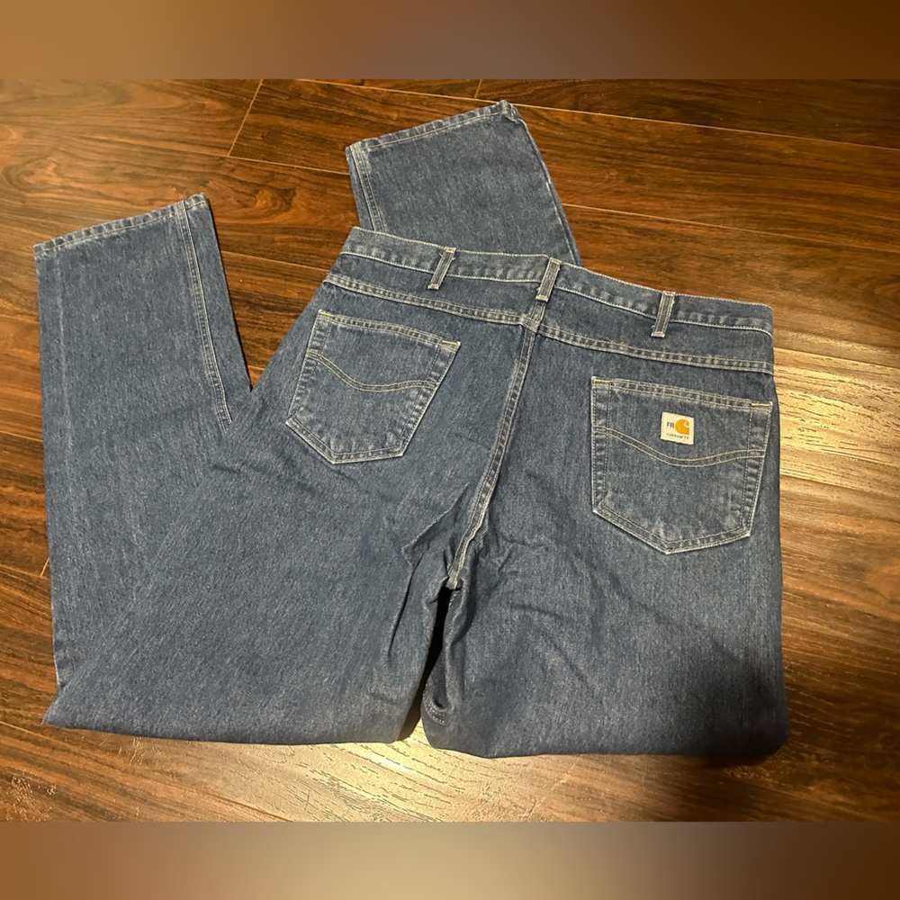 Carhartt flame resistant jeans 38x36